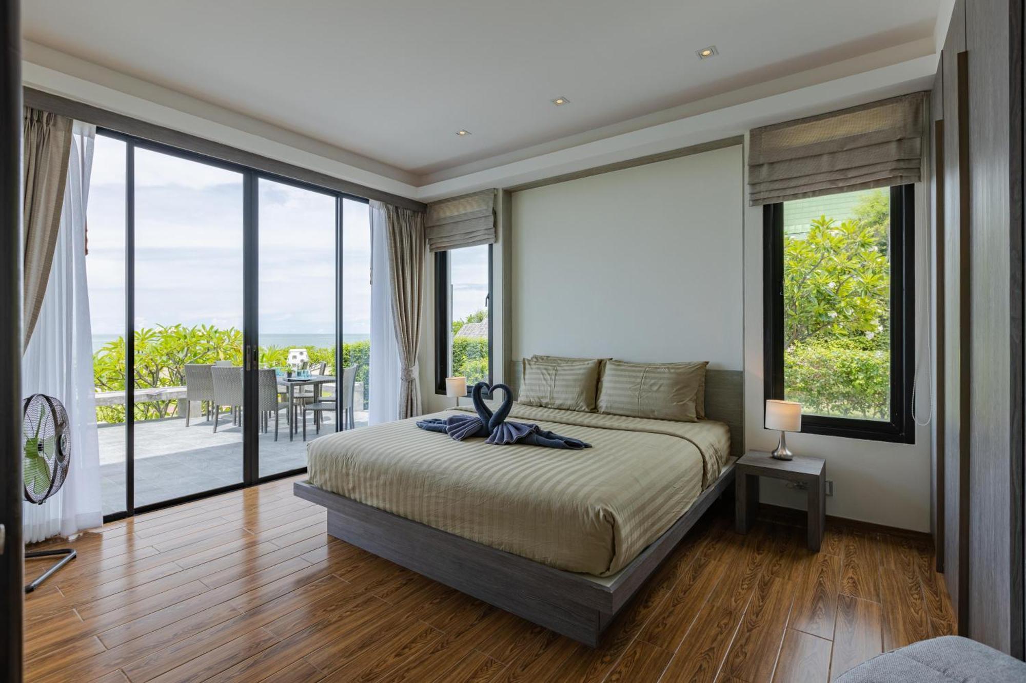 Beachfront Modern 4 Bedroom Pool Villa - Rv Hua Hin Exterior foto