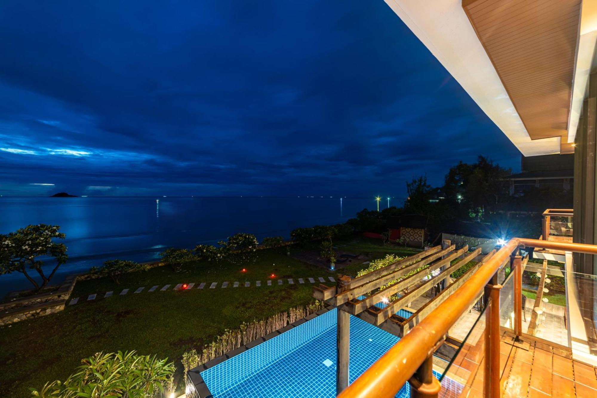 Beachfront Modern 4 Bedroom Pool Villa - Rv Hua Hin Exterior foto